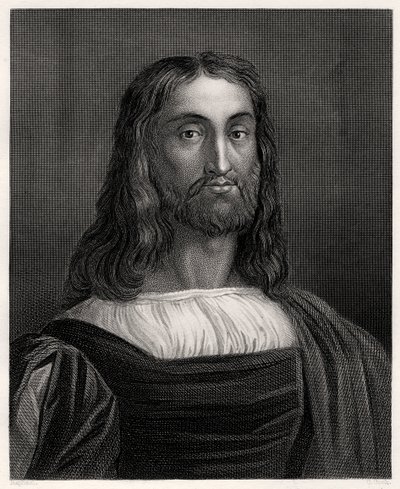 Marcantonio Raimondi, italský rytec, 19. století od C. Cook