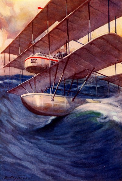 Air-Liner budoucnosti od C. Dudley Tennant