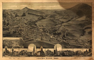 Adams, Mass. - 1882. LOC 91680093 od C. J. Philadelphia Publishing House; Corbin