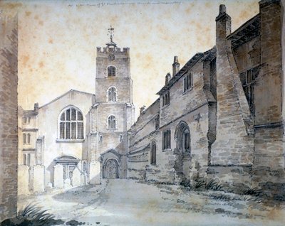 St Bartholomew-the-Great, City of London, 1803 od C John M Whichelo