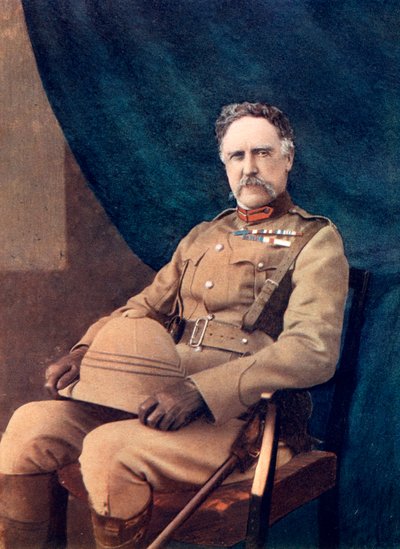 Generálporučík NG Lyttelton, velící 4. brigádě v Jižní Africe, 1902. od C Knight