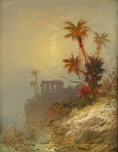 Egyptská krajina, konec 19.-začátek 20. století. od C. Morgan McIlhenney