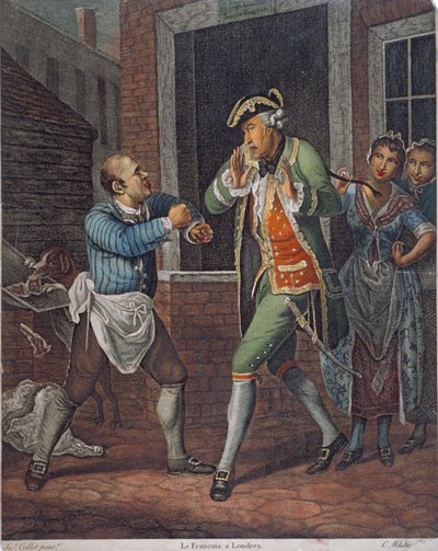 „Francois v Londýně“, 1770 od C White
