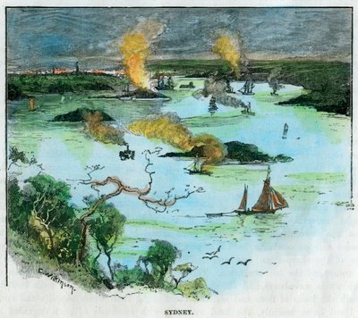 Sydney, Nový Jižní Wales, Austrálie, c1885. od C. Wilkinson
