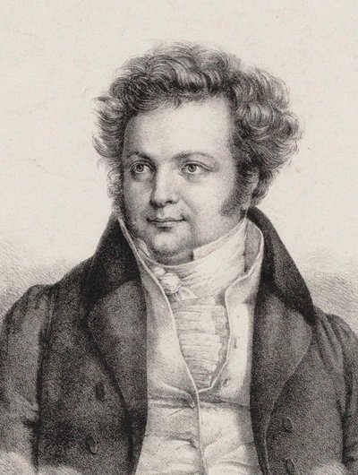 Portrét skladatele Heinricha Marschnera 1795-1861. od Cäcilie Brandt