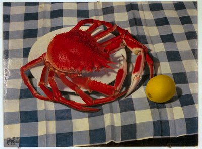 Krab a citron od Cagnaccio di San Pietro