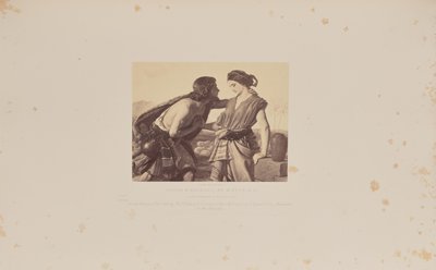 Jacob and Rachael, autor: W. Dyce, R.A. od Caldesi and Montecchi