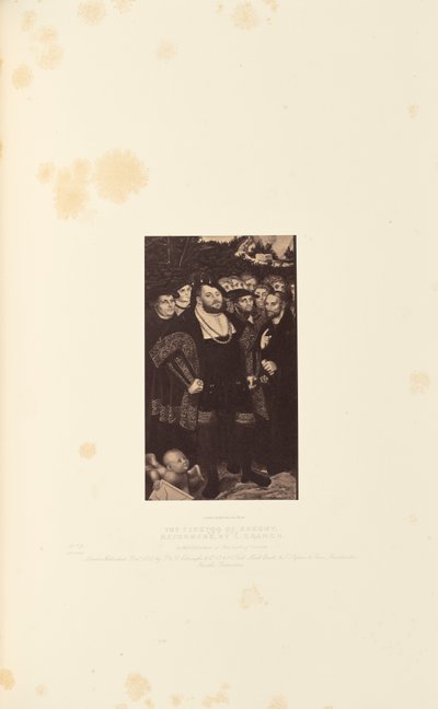 Saský kurfiřt a reformátoři, L. Cranch od Caldesi and Montecchi
