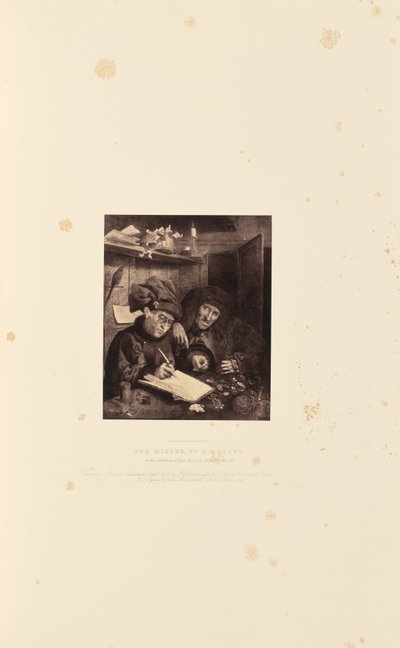 The Misers, autor: Q. Matsys od Caldesi and Montecchi