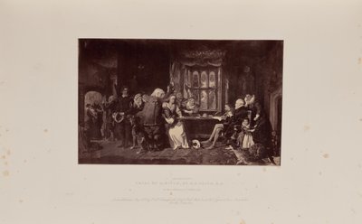 Proces s čarodějnicí, autor: W. P. Frith, R. A. od Caldesi and Montecchi