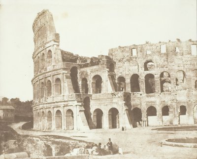 Koloseum, Řím, 2. pohled, květen 1846. od Calvert Jones
