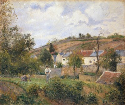 A Corner of lHermitage, Pontoise, 1878 od Camille Jacob Pissarro