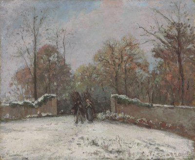 Vstup do lesa Marly, od Camille Jacob Pissarro
