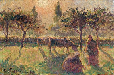 V polích, 1890 od Camille Jacob Pissarro