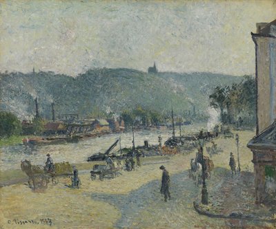 Lafayette Place, Rouen, 1883 od Camille Jacob Pissarro