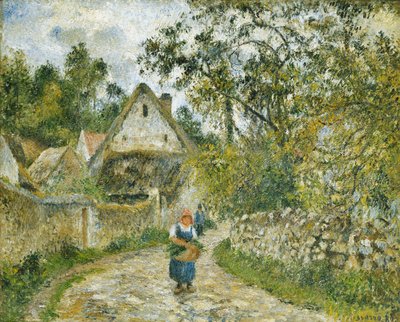 Cesta z Hameau-Chaumieres do Valhermeil od Camille Jacob Pissarro
