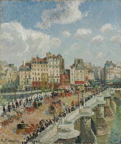Nový most, 1902 od Camille Jacob Pissarro