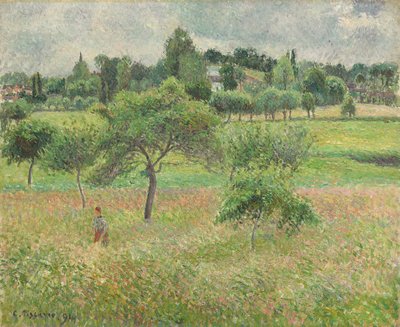 Jabloně v Eragny, 1894 od Camille Jacob Pissarro