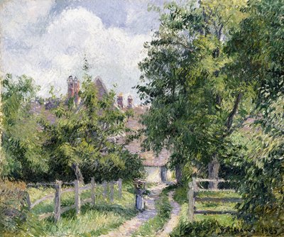 Saint-Martin, poblíž Gisors, 1885 od Camille Jacob Pissarro