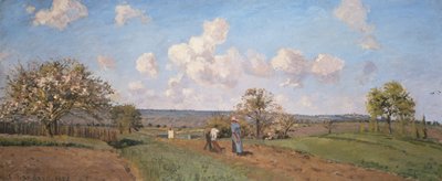 Jaro, 1872 od Camille Jacob Pissarro