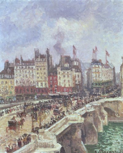 Pont Neuf, 1901 od Camille Jacob Pissarro
