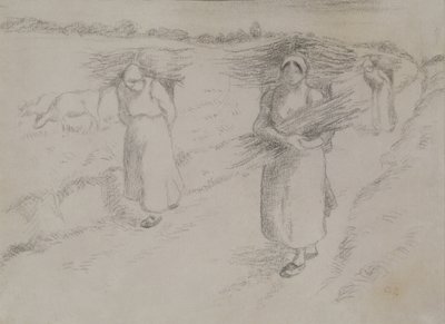 The Twig Gatherers, noin 1896 od Camille Jacob Pissarro