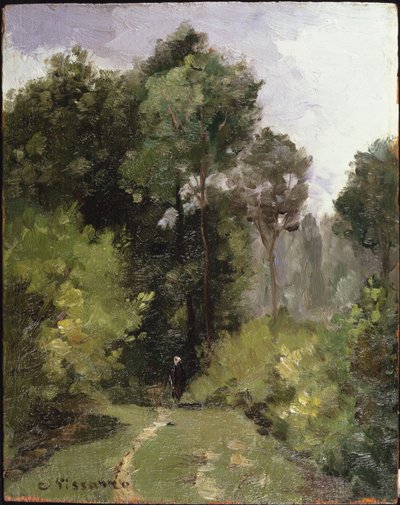 Pod stromy, 1864 od Camille Jacob Pissarro