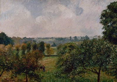 Po dešti, podzim, Eragny od Camille Pissarro
