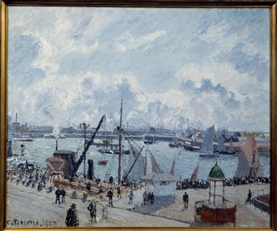 Vnější přístav Le Havre, přístaviště Southampton Obraz Camille Pissarro (1830-1903) 1903 Le Havre, Muzeum výtvarných umění od Camille Jacob Pissarro