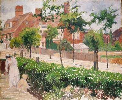 Bath Road, Londýn, 1897 od Camille Pissarro