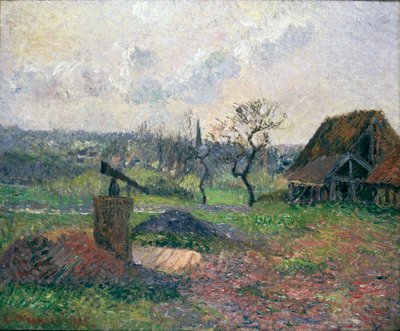 Cihelná pec v Eragny, 1885 od Camille Pissarro