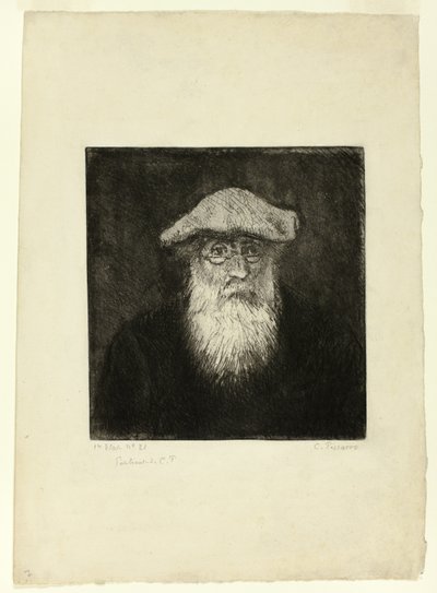 Camille Pissarro, Autoportrét od Camille Pissarro