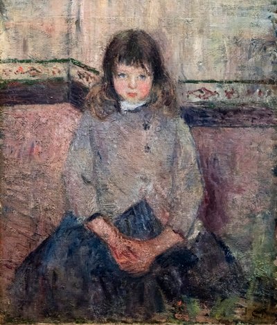 Félix Pissaro v sukni od Camille Pissarro