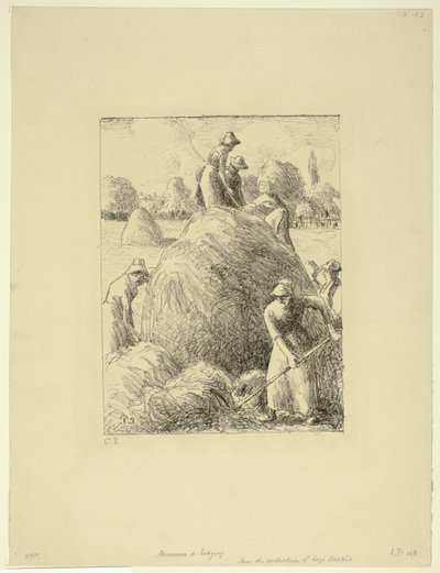 Senoři z Eragny od Camille Pissarro