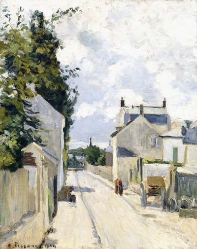 Hermitage Street, Pontoise od Camille Jacob Pissarro