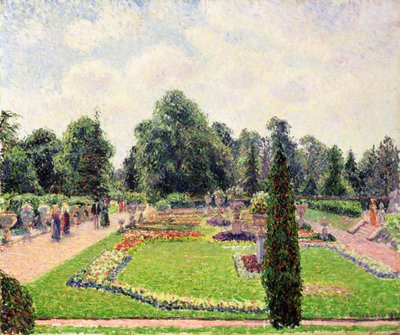 Kew Gardens - Cesta k Velkému skleníku od Camille Jacob Pissarro