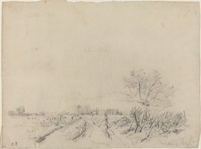 Montmorency Road, c. 18501860. od Camille Pissarro