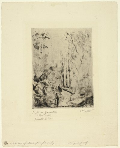 Cesta od Camille Pissarro