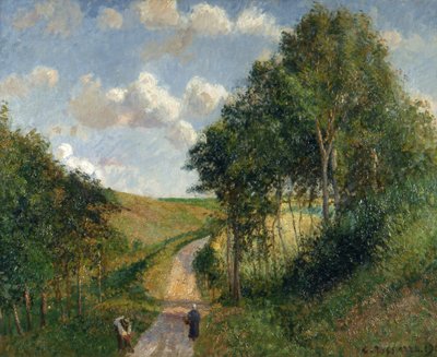 Krajina v Bernevalu, 1900. od Camille Pissarro