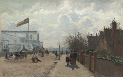 Křišťálový palác od Camille Pissarro