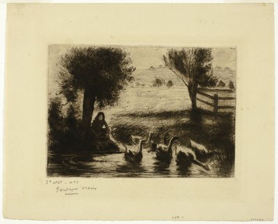 Husy od Camille Pissarro