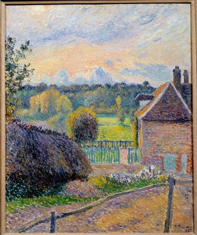 The House of Madness in Eragny Malba Camille Pissarro (1830-1903) 1885 Grenoble Museum of Fine Arts od Camille Jacob Pissarro