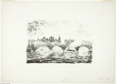 The Houses of Parliament, Londýn od Camille Pissarro