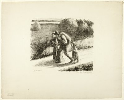 Vagabonds od Camille Pissarro