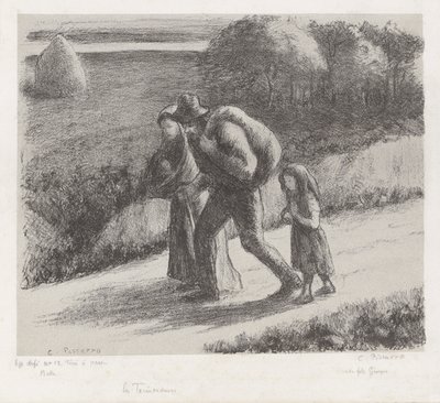 Vagabonds od Camille Pissarro