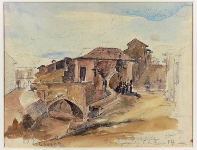 Most Dony Romualdy Caracas, Venezuela 1854 ... od Camille Pissarro