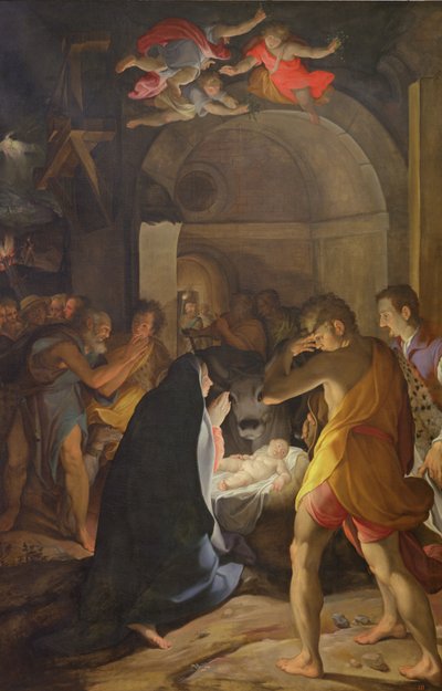 Klanění pastýřů od Camillo Procaccini