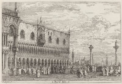 Canaletto - La Piera del Bando. V. - Umělecký projekt Google od Canaletto