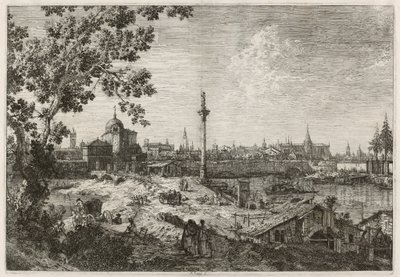 Imaginární pohled na Padovu od Canaletto