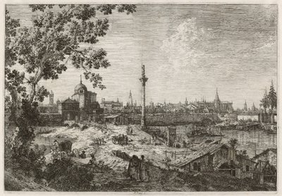 Imaginární pohled na Padovu, c. 17351746. od Canaletto